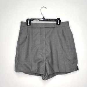 Thom Browne grey strapback mini shorts